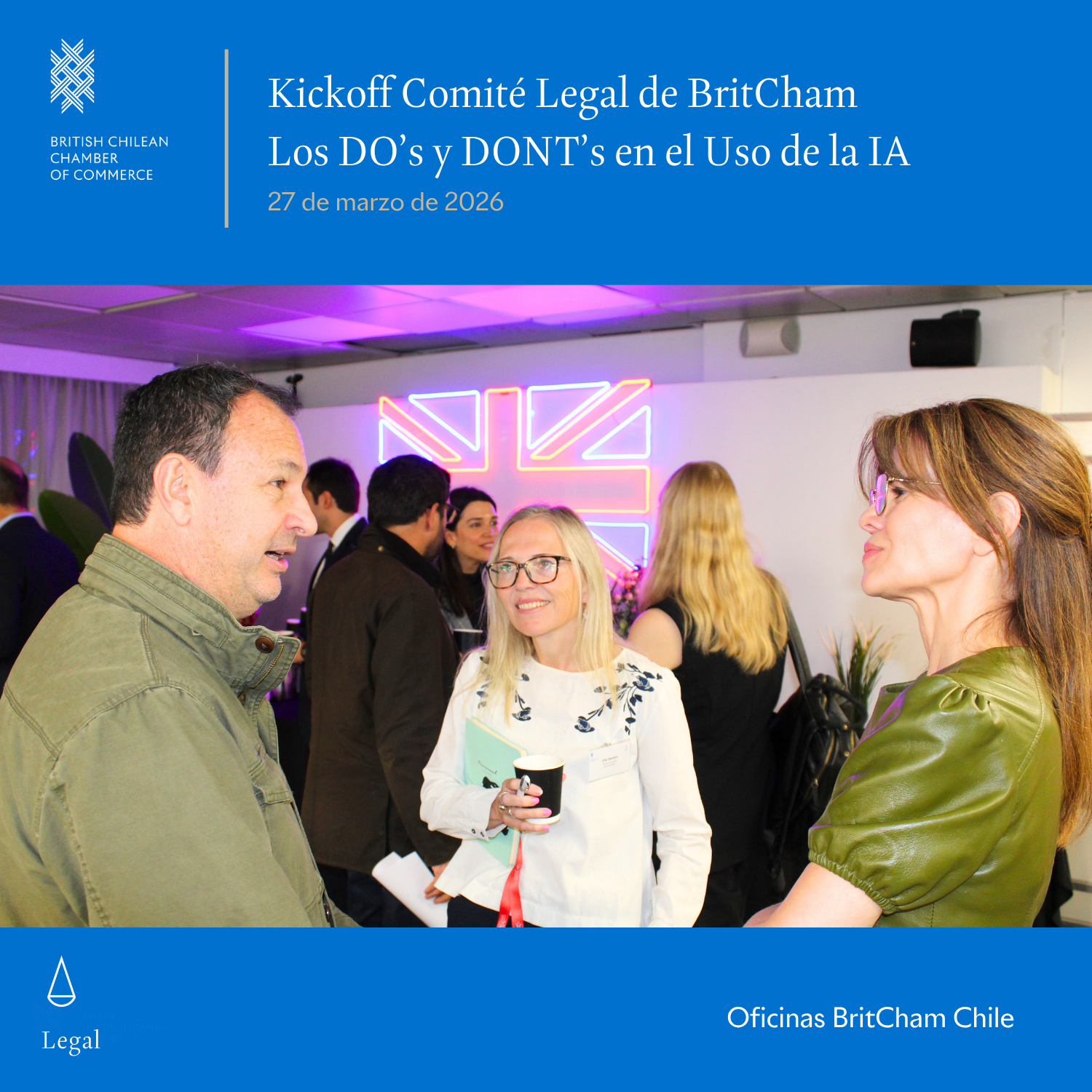 Comité Legal de BritCham Chile inaugura su agenda 2026 con foco en IA y gobernanza tecnológica 3 1