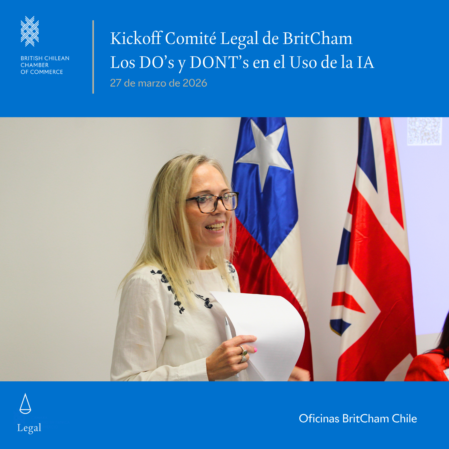 Comité Legal de BritCham Chile inaugura su agenda 2026 con foco en IA y gobernanza tecnológica 5 1