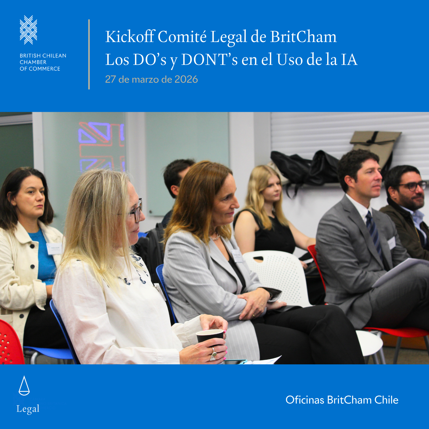 Comité Legal de BritCham Chile inaugura su agenda 2026 con foco en IA y gobernanza tecnológica 7 1