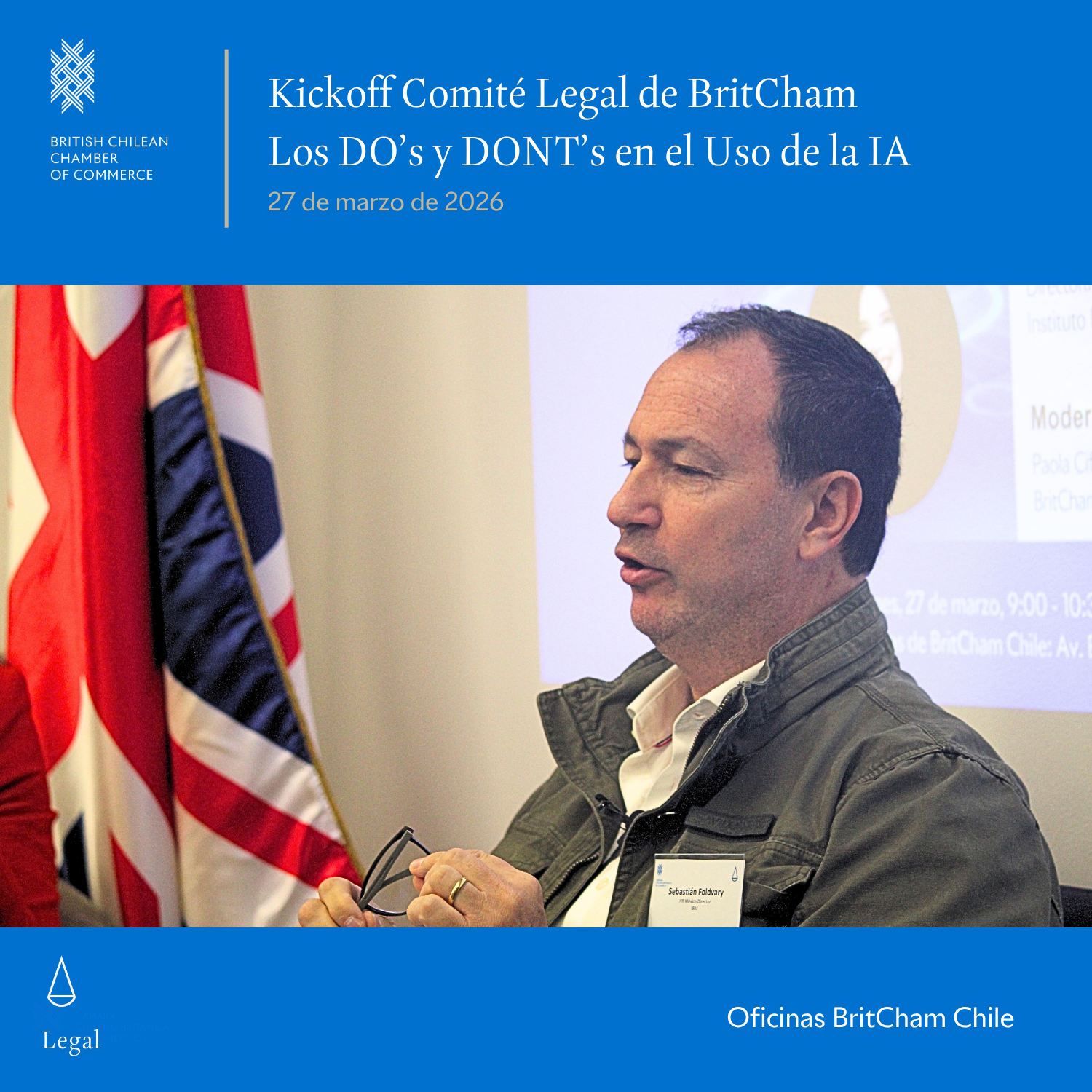 Comité Legal de BritCham Chile inaugura su agenda 2026 con foco en IA y gobernanza tecnológica 9 1